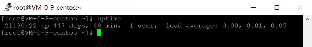 查看Linux开机时长和网卡流量统计,第1张